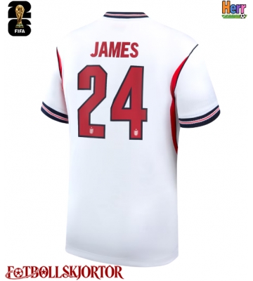 England Reece James #24 Hemmatröja VM 2026 Kortärmad